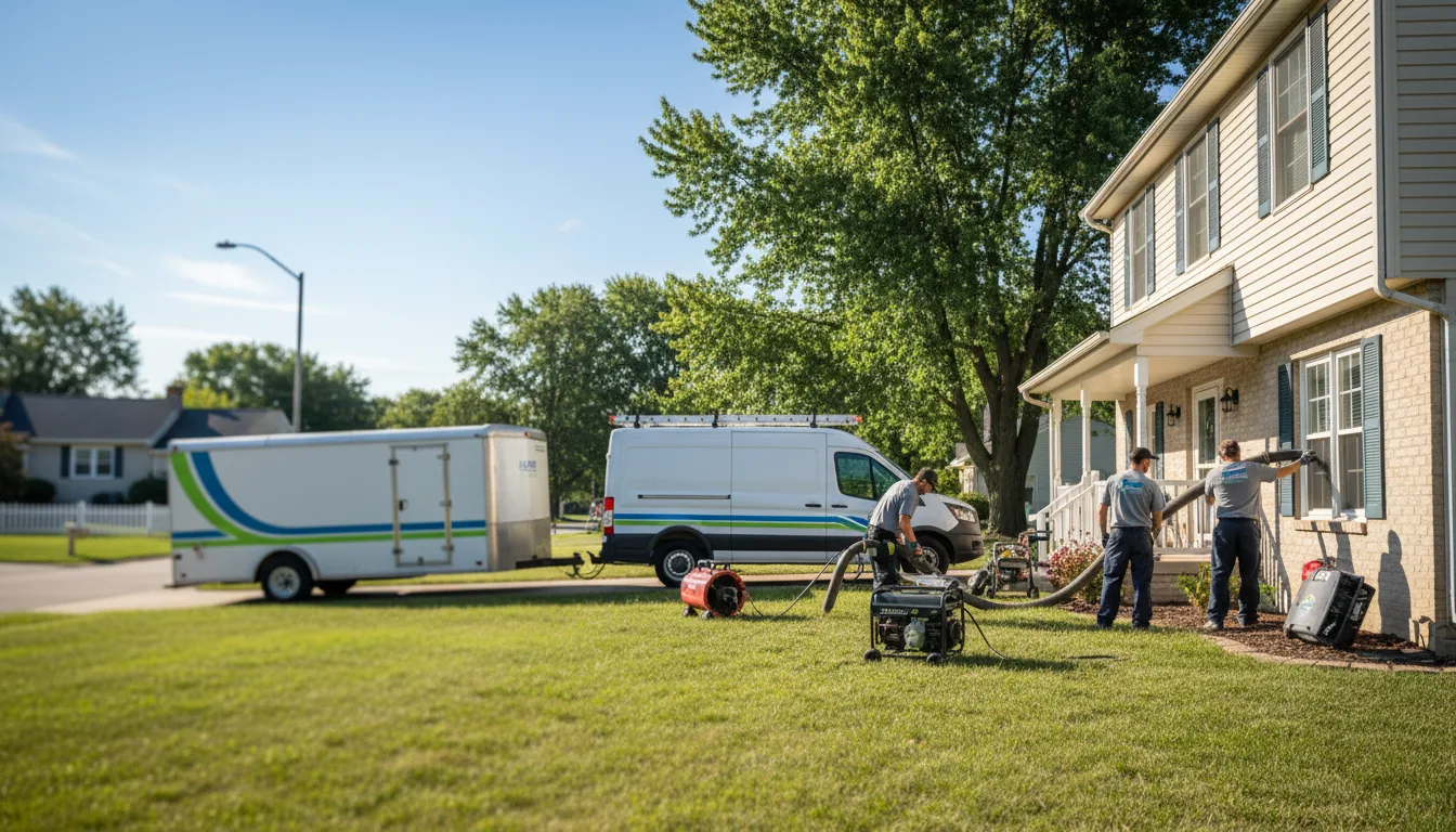 Flooded Basement Restoration And Cleanup With Repair in Mankato, KS near me